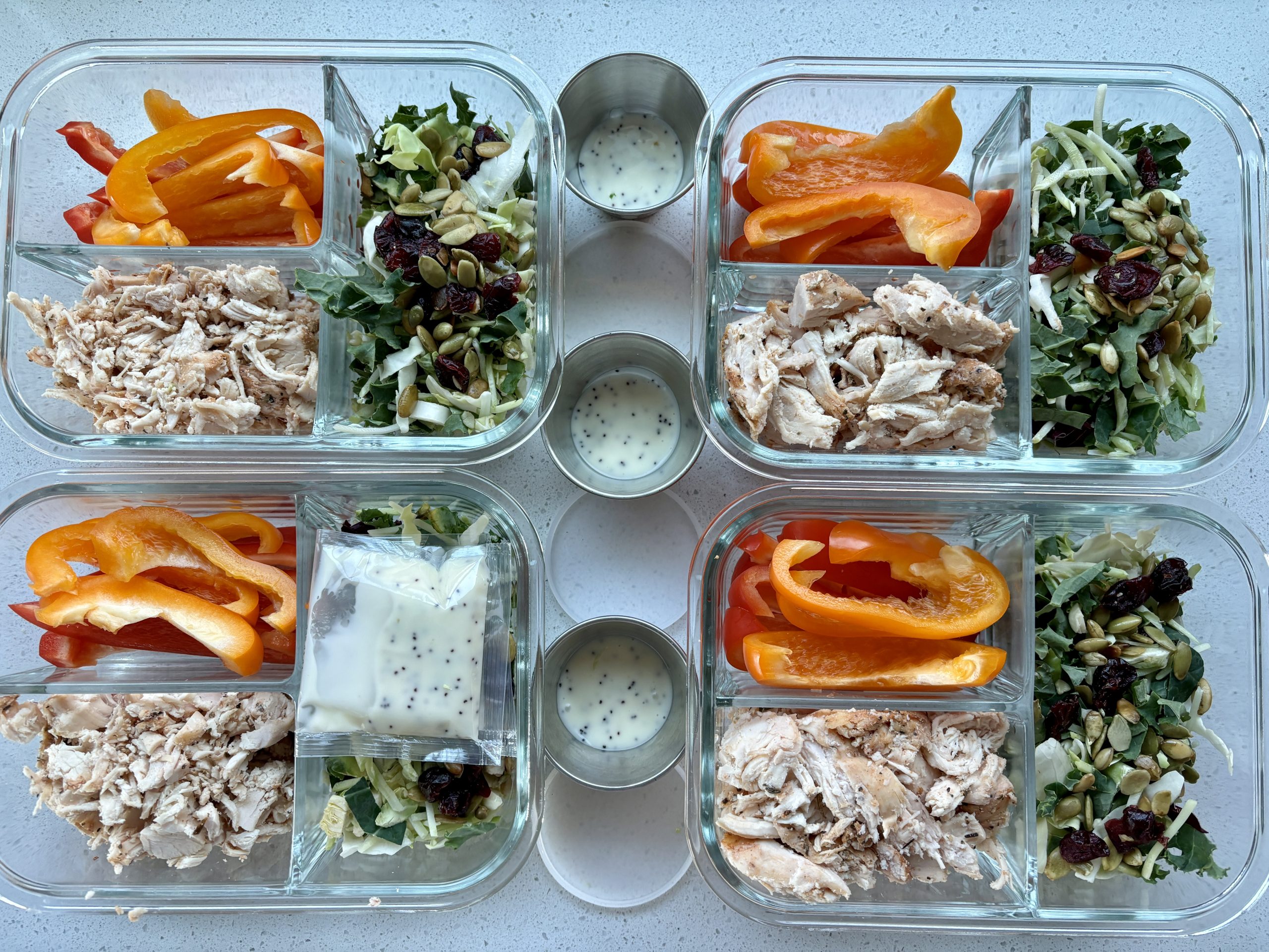 Sweet Kale Chicken Salad