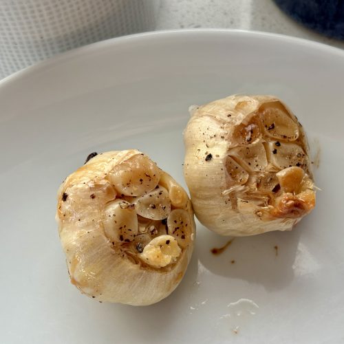 roasted garlic