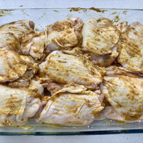 honey curry chicken-raw