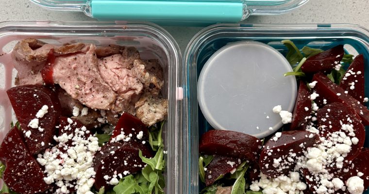 Steak Salad Meal Prep